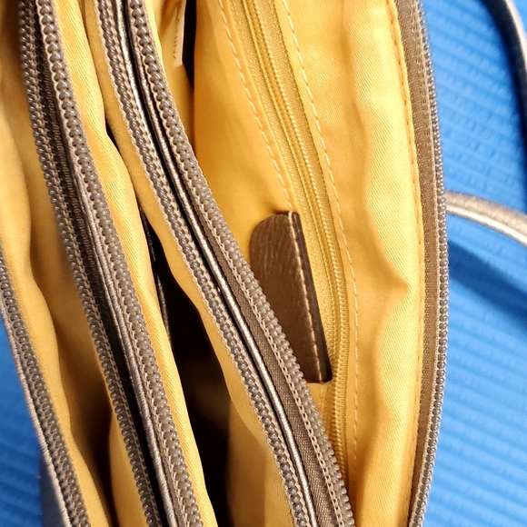 Vegan Tree of Life bronze metallic small purse - Picture 4 of 6